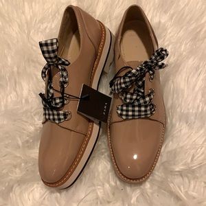 Brand New Zara Oxfords/ Loafers Size 41/ 10 Womens